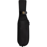 Aitor Crow Fixed Blade Knife Satin 4.5in Blade Full Tang Pro Leather Belt Sheath Lanyard Hole Outdoorsmen by Aitor