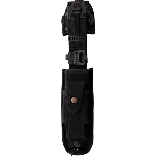 Aitor One Fixed Blade Knife With Full Tang 5.75 Inch Black Clip Point Blade For Outdoor Enthusiasts Cordura Sheath by Aitor