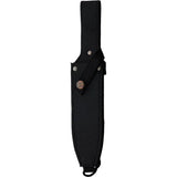 Aitor Ranger Fixed Blade Knife 6.25in Satin MoVa Clip Point, Rubber Handle, Belt Sheath for Outdoor Enthusiasts by Aitor
