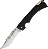 Aitor Brama Lockback Knife Black Aluminum Handle 3.5Inch Satin MoVa Clip Point EDC Enthusiasts Premium by Aitor