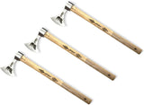 AceJet Skykeeper Valkyrie Tomahawk 7679 Premium Three Pack Satin Carbon Steel Head Hickory Handle Outdoor Enthusiasts by ACEJET
