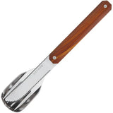 Akinod Magnetic Cutlery Set A01M00005 Coral Wood Handles Micro Serrated Knife 7 Inch Stainless Boxed For Home Chefs by Akinod