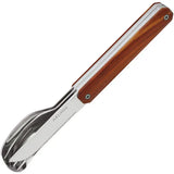 Akinod Magnetic Cutlery Set A01M00005 Coral Wood Handles Micro Serrated Knife 7 Inch Stainless Boxed For Home Chefs by Akinod