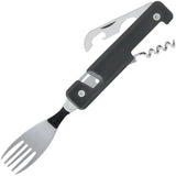 Akinod Magnetic Folding Cutlery Set With Ebony Wood Handle Portable Travel Camping Gear 7 Inch Boxed by Akinod