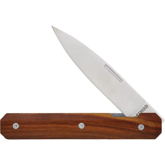 Akinod Paring Linerlock Folding Knife For Home Cooks 4 Inch Closed Satin 3Cr13 Blade Coralwood Handle by Akinod