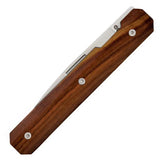 Akinod Paring Linerlock Folding Knife For Home Cooks 4 Inch Closed Satin 3Cr13 Blade Coralwood Handle by Akinod