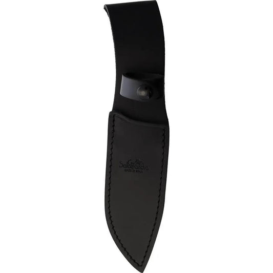 Salamandra Uro Fixed Blade 242 221 - 5-Inch Satin 1.4116 Stainless Blade, Black Canvas Micarta Handle, Full Tang by Salamandra