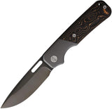 Ameight Knives Felix II Framelock Bronze CF AME001CBNII by Ameight Knives