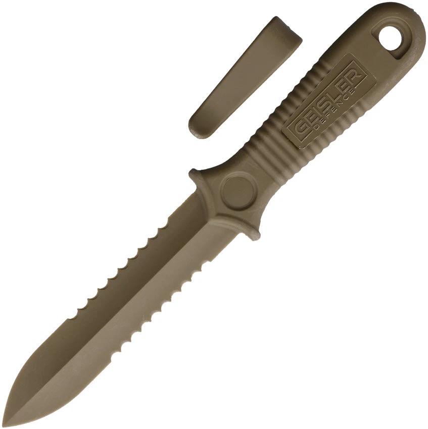 AMG Corp Short Kobe Boot Knife FDE 5559 by AMG Corp