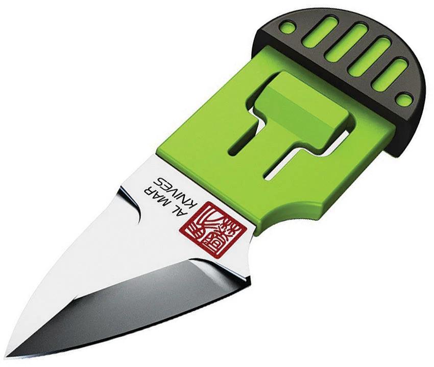 Al Mar Stinger Keyring Knife Green D2 Blade For Everyday Carry EDC Enthusiasts Worldwide by Al Mar