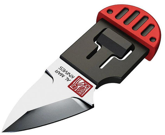 Al Mar Stinger Keyring Knife Red 1.25in D2 Steel EDC Compact For Everyday Carry Enthusiasts by Al Mar