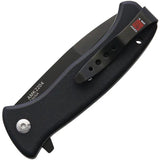 Al Mar Mini SERE 2020 Linerlock Assisted Opening Knife For EDC Fans With Black G10 Handle D2 Tool Steel Blade by Al Mar