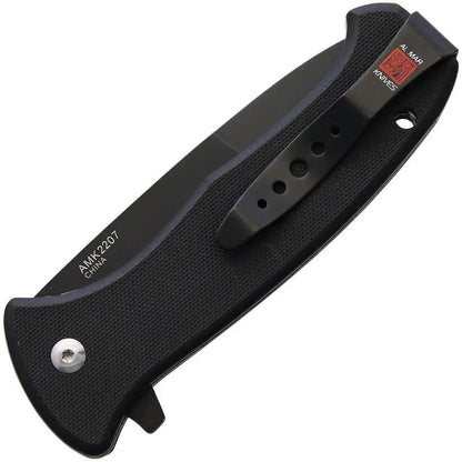Al Mar SERE 2020 Linerlock Assisted Opening Knife With D2 Blade Titanium Coating G10 Handle For Tactical Professionals by Al Mar