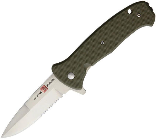 Al Mar SERE 2020 Linerlock Assisted Opening Tactical Folding Knife for EDC Enthusiasts by Al Mar