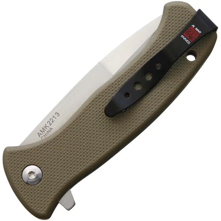 Al Mar Mini SERE 2020 Assisted Opening Linerlock Folding Knife For EDC Enthusiasts by Al Mar