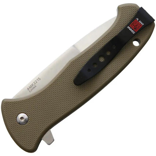 Al Mar SERE 2020 Linerlock Assisted Opening Knife With 3.63in Satin Blade FRN Handle Tactical EDC by Al Mar