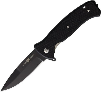 Al Mar SERE 3 Linerlock Knife With TiNi Coated S35VN Blade Black G10 EDC Tactical by Al Mar
