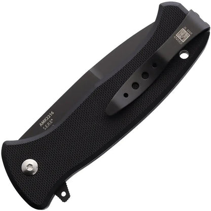 Al Mar SERE 3 Linerlock Knife With TiNi Coated S35VN Blade Black G10 EDC Tactical by Al Mar