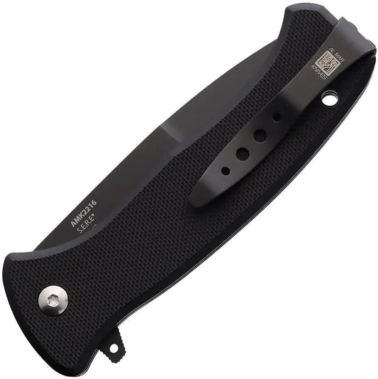 Al Mar SERE 3 Linerlock Knife With TiNi Coated S35VN Blade Black G10 EDC Tactical by Al Mar