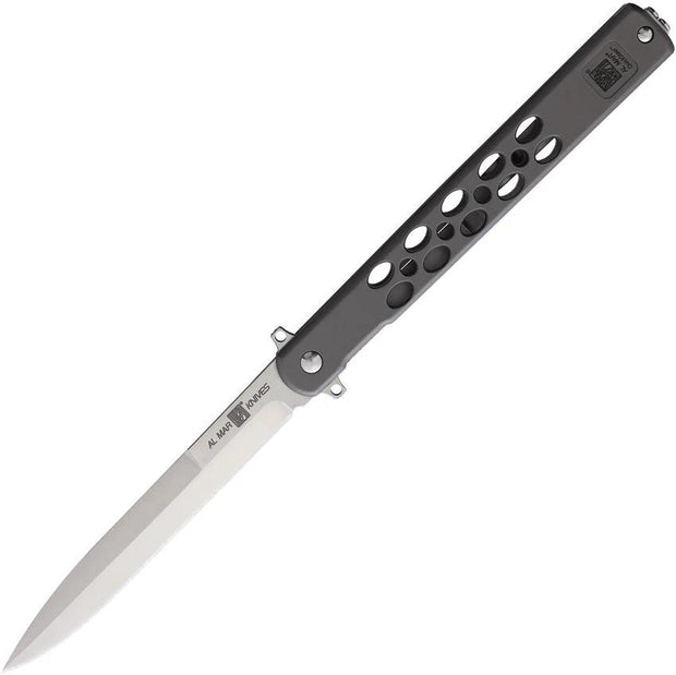 Al Mar Quicksteel Framelock EDC Knife AMK4052 Premium Satin Blade Extended Tang Pocket Clip by Al Mar