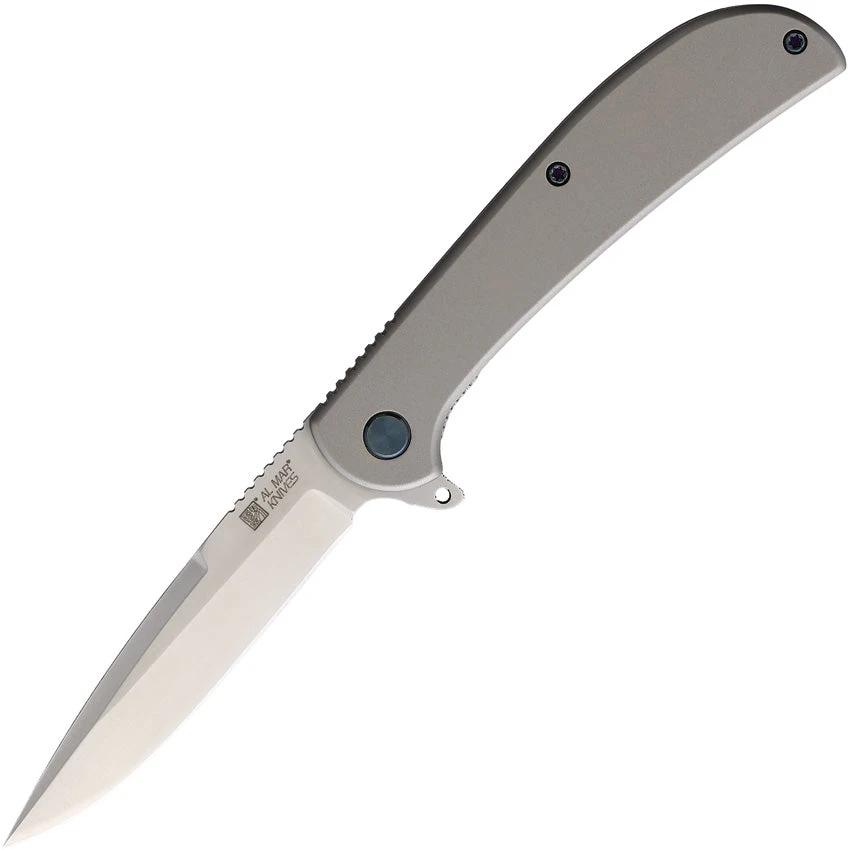 Al Mar Ultra Thin Framelock Knife AMK4117 With 2.5in D2 Blade For EDC Enthusiasts by Al Mar
