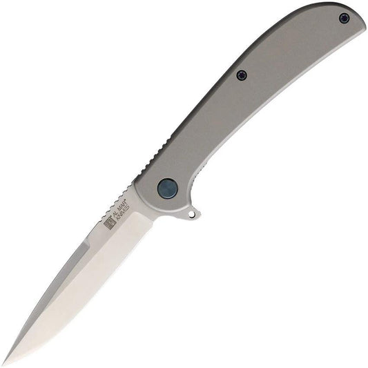Al Mar Ultra Thin Framelock Knife AMK4117 With 2.5in D2 Blade For EDC Enthusiasts by Al Mar