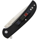 Al Mar Ultralight Hawk Linerlock Knife AMK4122 Compact EDC 3.25 Closed 2.75 Satin 8Cr13MoV Blade FRN Handle by Al Mar