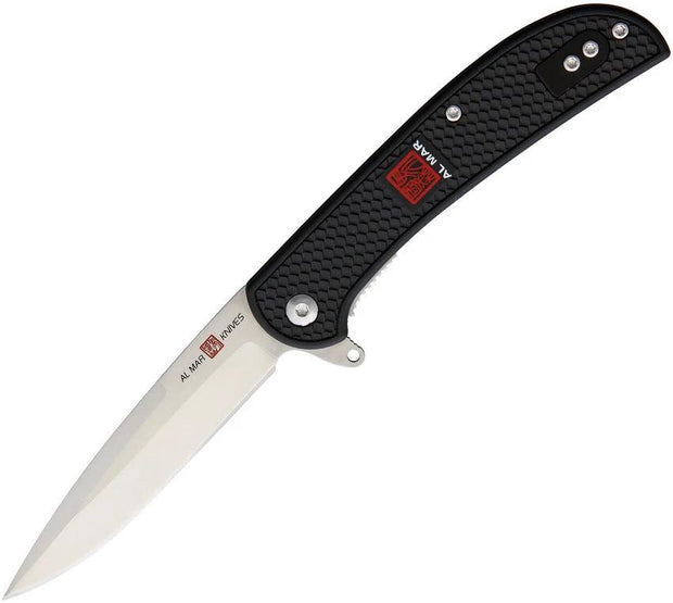 Al Mar Ultralight Falcon Linerlock EDC Knife Talon Series Satin 8Cr13MoV Blade 4 Inch Closed by Al Mar