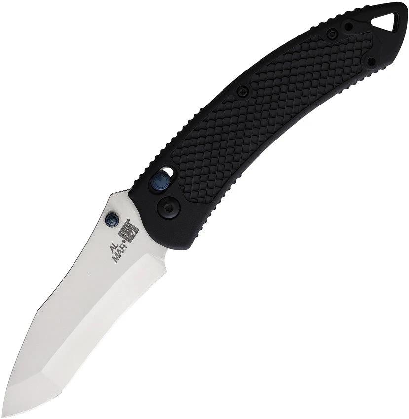 Al Mar Payara Axis Lock Knife Black ABS Handle 3.25In D2 Satin Blade For EDC Enthusiasts by Al Mar
