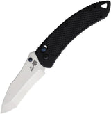 Al Mar Payara Axis Lock Knife Black ABS Handle 3.25In D2 Satin Blade For EDC Enthusiasts by Al Mar