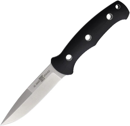 Al Mar SERE Operator 40 Fixed Blade Knife With D2 Satin 4 Inch Blade G10 Handle Neck Sheath Tactical EDC by Al Mar