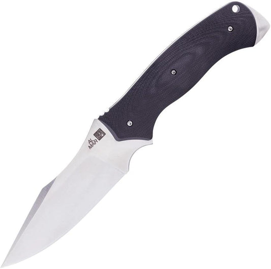Al Mar B21 Fixed Blade Knife With D2 Tool Steel Satin Clip Point And Full Tang G10 Handle For Tactical Outdoorsmen by Al Mar