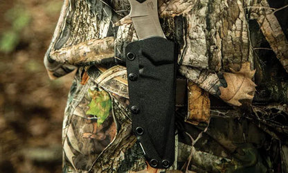 Al Mar B21 Fixed Blade Knife With D2 Tool Steel Satin Clip Point And Full Tang G10 Handle For Tactical Outdoorsmen by Al Mar