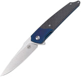 Amare Pocket Peak Linerlock Blue 201801 by Amare
