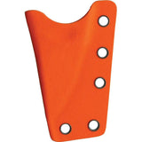 Amare A-MAX Premium Fixed Blade Knife For EDC And Tactical Enthusiasts PVD 14C28N Blade One-Piece Orange Kydex Sheath by Amare
