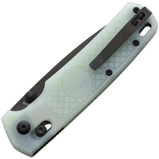 Amare FieldBro LR Lock Jade Folding Knife VG10 Blade G10 Handle For EDC Enthusiasts by Amare