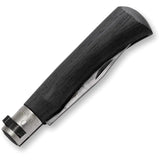 Old Bear Medium Classic Damascus Knife - Damasteel DS93X Blade With Locking Safety Ring Gift Box by Old Bear