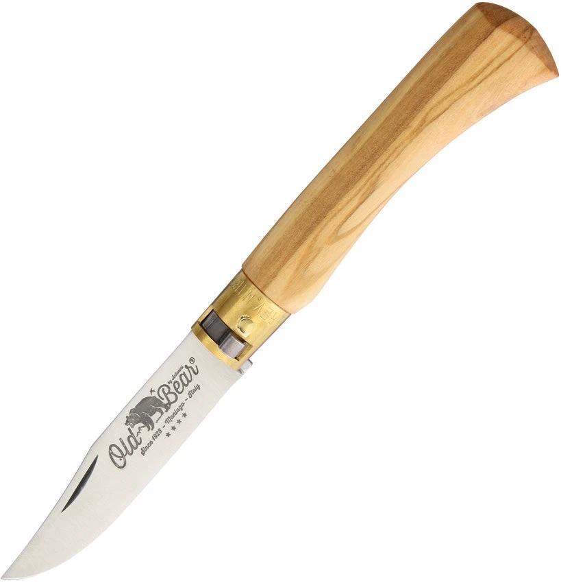 Old Bear Medium Folder Olive Wood 9307/19_LU by Old Bear