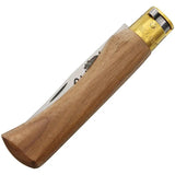 Old Bear Extra Large Folder 9307-23 LN - Satin 420 Stainless Blade With Oiled Walnut Handle by Old Bear