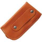 Old Bear Belt Sheath Large Extra Large - Brown Leather Construction Fits Old Bear Classic Folders 4.75 To 5.5 Inches by Old Bear