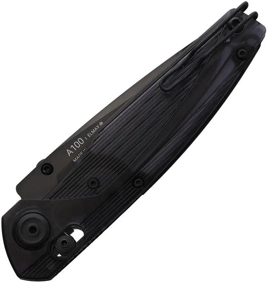 Acta Non Verba A Lock Ultem Knife With DLC Elmax Blade For EDC Enthusiasts Premium Compact by Acta Non Verba Knives
