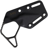Acta Non Verba M06 Emergency Knife ANVM06 3.5in Overall DLC Elmax Wharncliffe One Piece EDC Survival Rugged by Acta Non Verba Knives