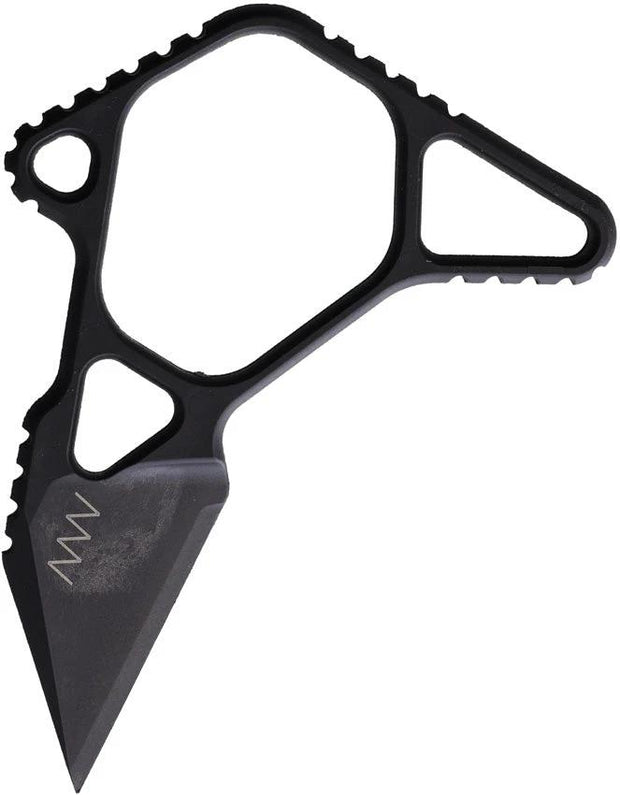 Acta Non Verba M06 GRN Emergency Knife For EDC Enthusiasts With 1.5in Blade, 3.5in Overall, Lanyard Hole, Finger Ring by Acta Non Verba Knives