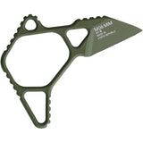 Acta Non Verba ANVM06 MIM Emergency Knife One Piece M2 Steel Olive Cerakote 3.5in Overall For EDC Enthusiasts by Acta Non Verba Knives