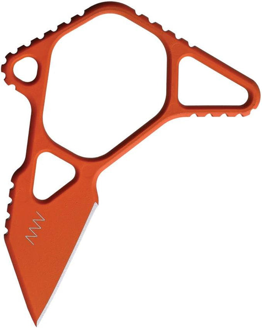 Acta Non Verba Emergency Knife M06 MIM with Orange Cerakote M2 Steel One Piece Construction For Outdoor Enthusiasts by Acta Non Verba Knives