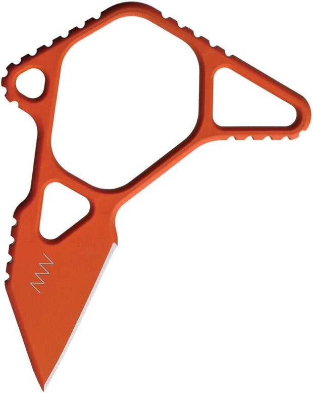 Acta Non Verba Emergency Knife M06 MIM with Orange Cerakote M2 Steel One Piece Construction For Outdoor Enthusiasts by Acta Non Verba Knives