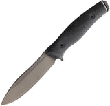 Acta Non Verba M25 Military Fixed Blade Knife For Tactical Enthusiasts With DLC Coated Sleipner Steel Drop Point by Acta Non Verba Knives