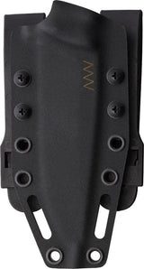 Premium Acta Non Verba Spelter Tactical Knife M311 DLC Elmax Blade Full Tang Micarta Handle For Tactical Enthusiasts by Acta Non Verba Knives