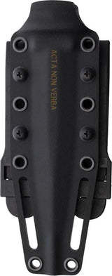 Acta Non Verba KAMBA Fixed Blade Knife With DLC Coated Elmax Blade And MOLLE Sheath For Tactical EDC Enthusiasts by Acta Non Verba Knives
