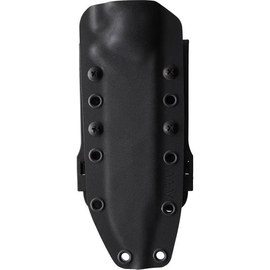 Acta Non Verba Kontos Fixed Blade Knife M73 Sleipner Steel Cerakote Black Micarta Handle Full Tang Kydex Sheath Tactical by Acta Non Verba Knives
